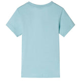 VidaXL Kindershirt 92 Hellseeblau