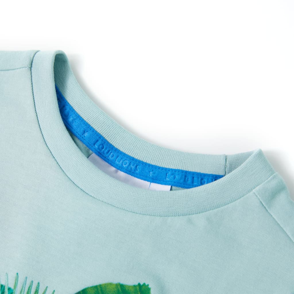 VidaXL Kindershirt 104 Hellseeblau
