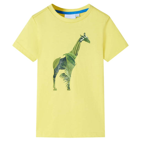 VidaXL Kindershirt 92 Gelb