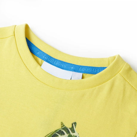 VidaXL Kindershirt 92 Gelb