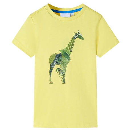 VidaXL Kindershirt 128 Gelb
