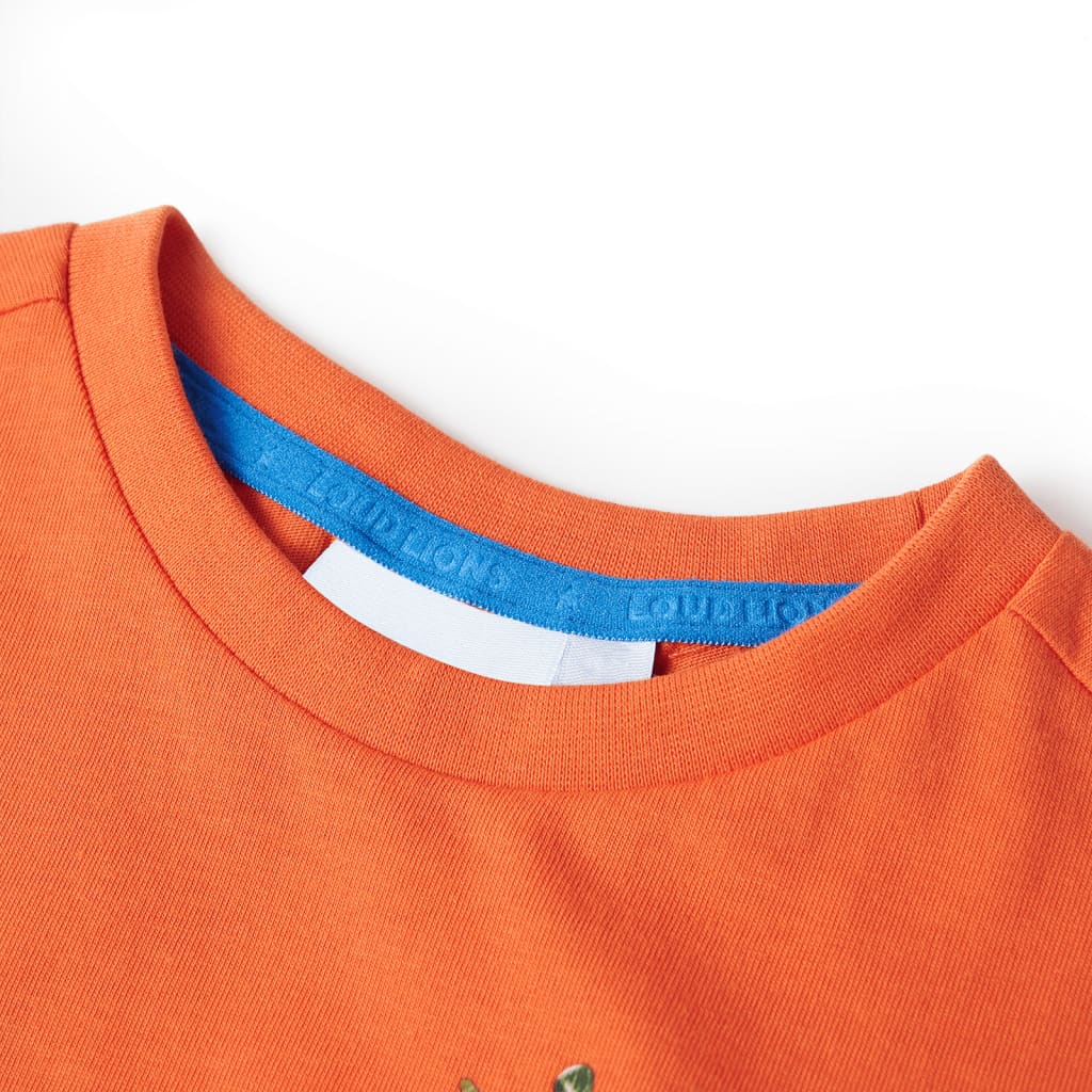 VidaXL Kindershirt 104 leuchtendes Orange