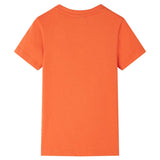 VidaXL Kindershirt 128 leuchtendes Orange