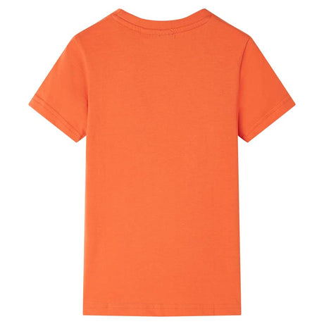 VidaXL Kindershirt 140 leuchtendes Orange