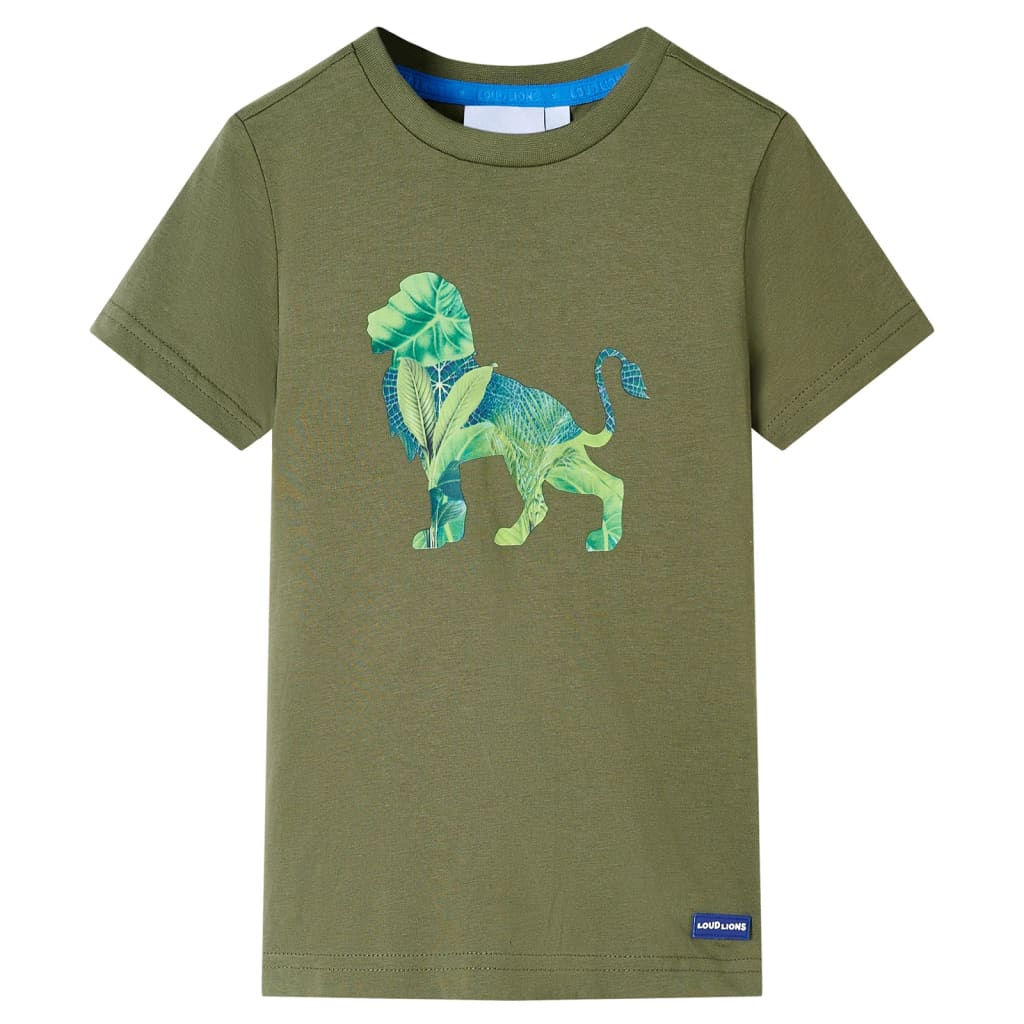 VidaXL Kinderhemd 92 Khaki