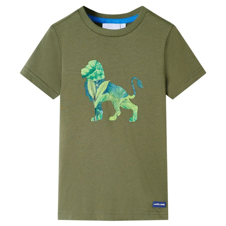 VidaXL Kinderhemd 116 Khaki