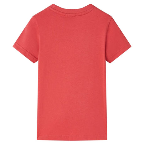 VidaXL Kindershirt 128 rot
