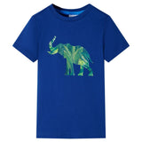 VidaXL Kindershirt 116 dunkelblau