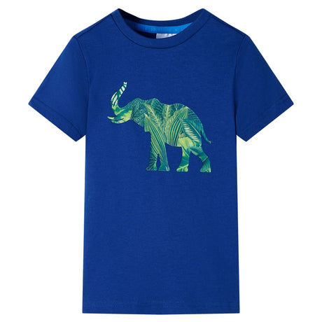 VidaXL Kindershirt 140 dunkelblau