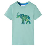 VidaXL Kindershirt 92 hellkhaki