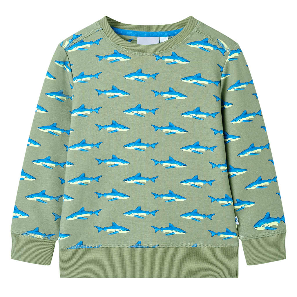 VidaXL Kinderpullover 92 Hellkhaki