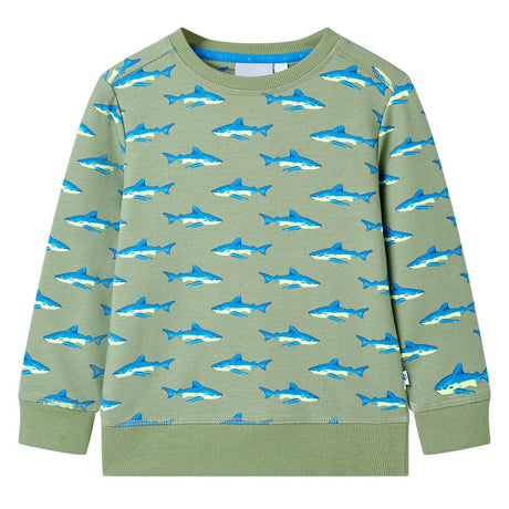 VidaXL Kinderpullover 116 helles Khaki