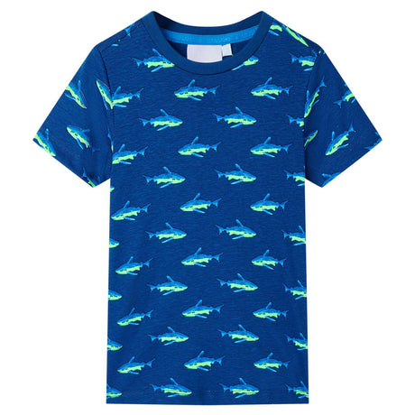 VidaXL Kindershirt 92 dunkelblau