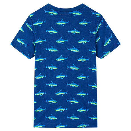 VidaXL Kindershirt 92 dunkelblau
