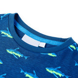 VidaXL Kindershirt 92 dunkelblau