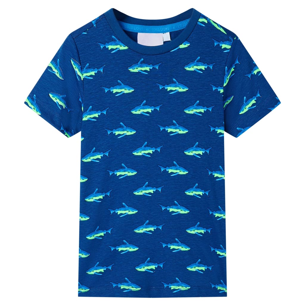 VidaXL Kindershirt 104 dunkelblau
