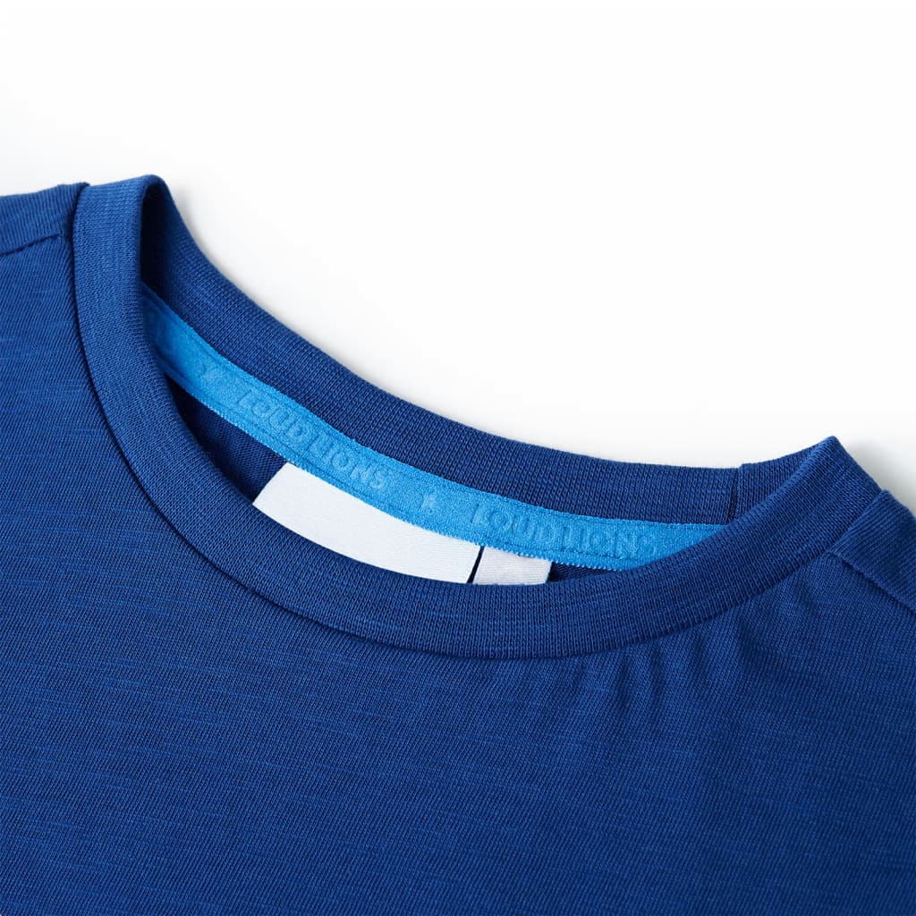 VidaXL Kindershirt 116 dunkelblau