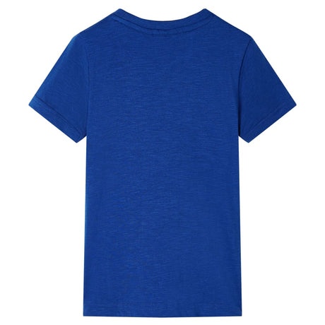 VidaXL Kindershirt 128 dunkelblau