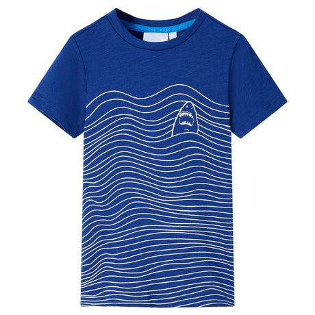 VidaXL Kindershirt 140 dunkelblau