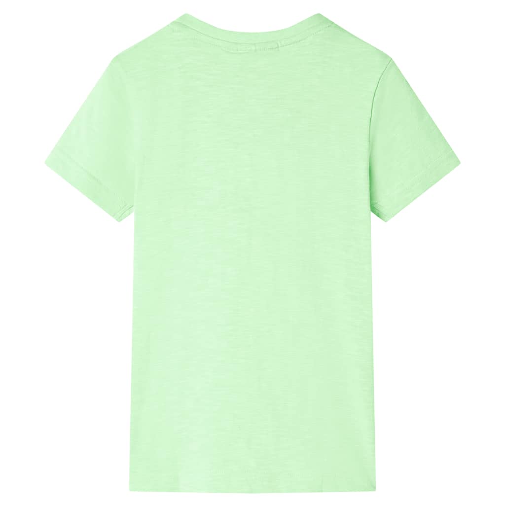 VidaXL Kindershirt 116 neongrün