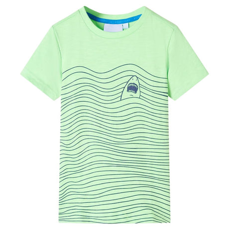 VidaXL Kindershirt 128 neongrün