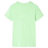 VidaXL Kindershirt 128 neongrün