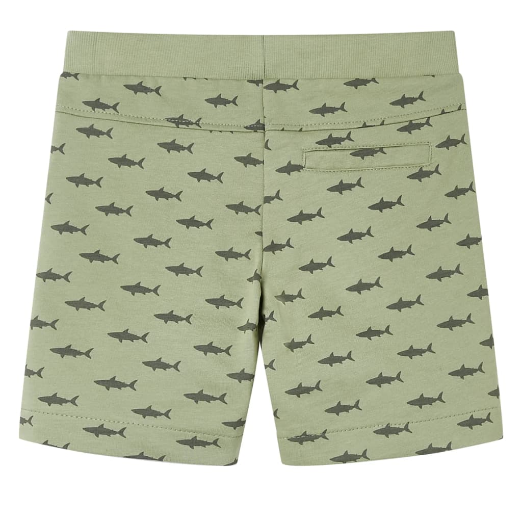 VidaXL Kindershorts mit Kordelzug 116 helles Khaki