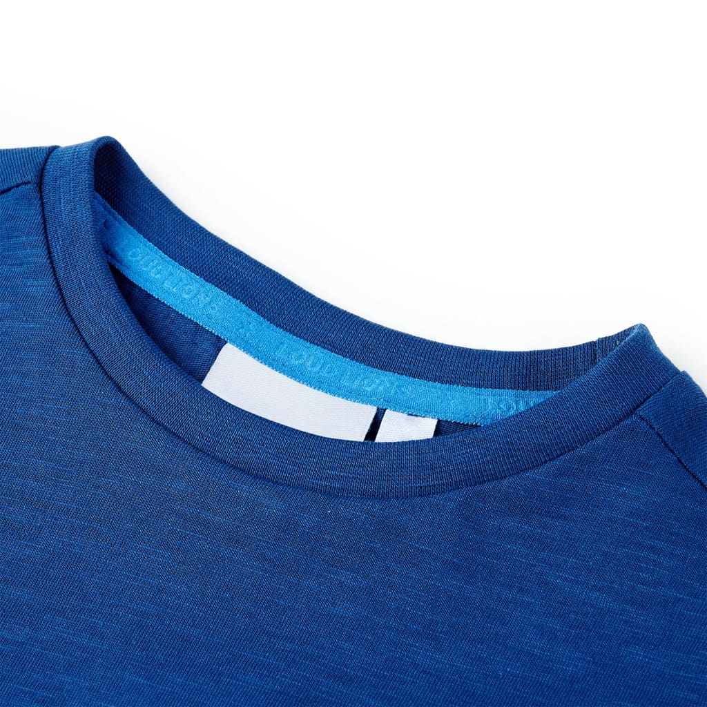 VidaXL Kindershirt 92 dunkelblau