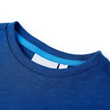 VidaXL Kindershirt 92 dunkelblau