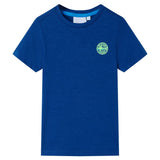 VidaXL Kindershirt 104 dunkelblau