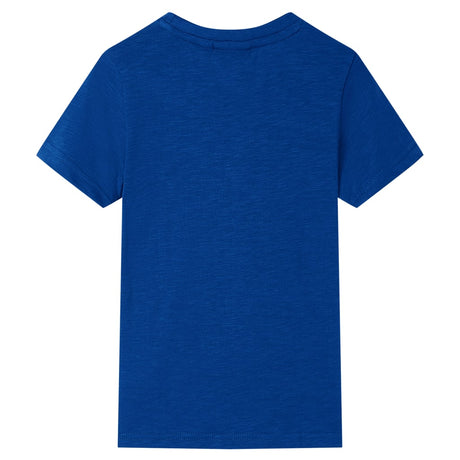 VidaXL Kindershirt 116 dunkelblau