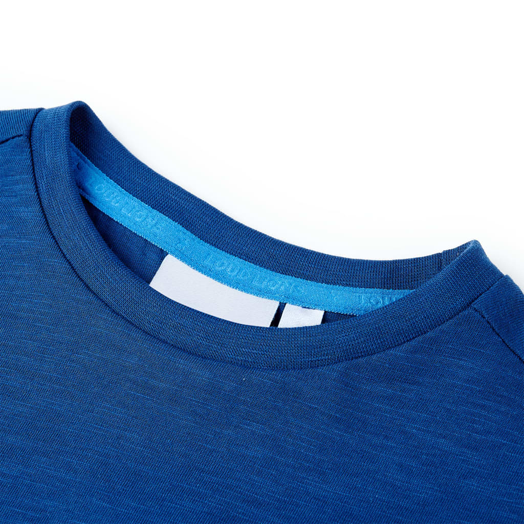 VidaXL Kindershirt 116 dunkelblau