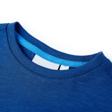 VidaXL Kindershirt 116 dunkelblau