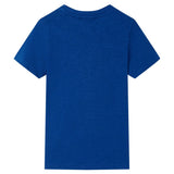 VidaXL Kindershirt 128 dunkelblau
