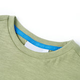 VidaXL Kinderhemd 104 helles Khaki