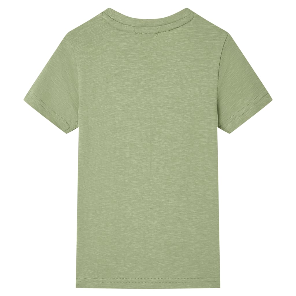 VidaXL Kinderhemd 116 helles Khaki
