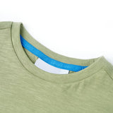 VidaXL Kinderhemd 128 helles Khaki