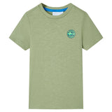 VidaXL Kinderhemd 140 helles Khaki