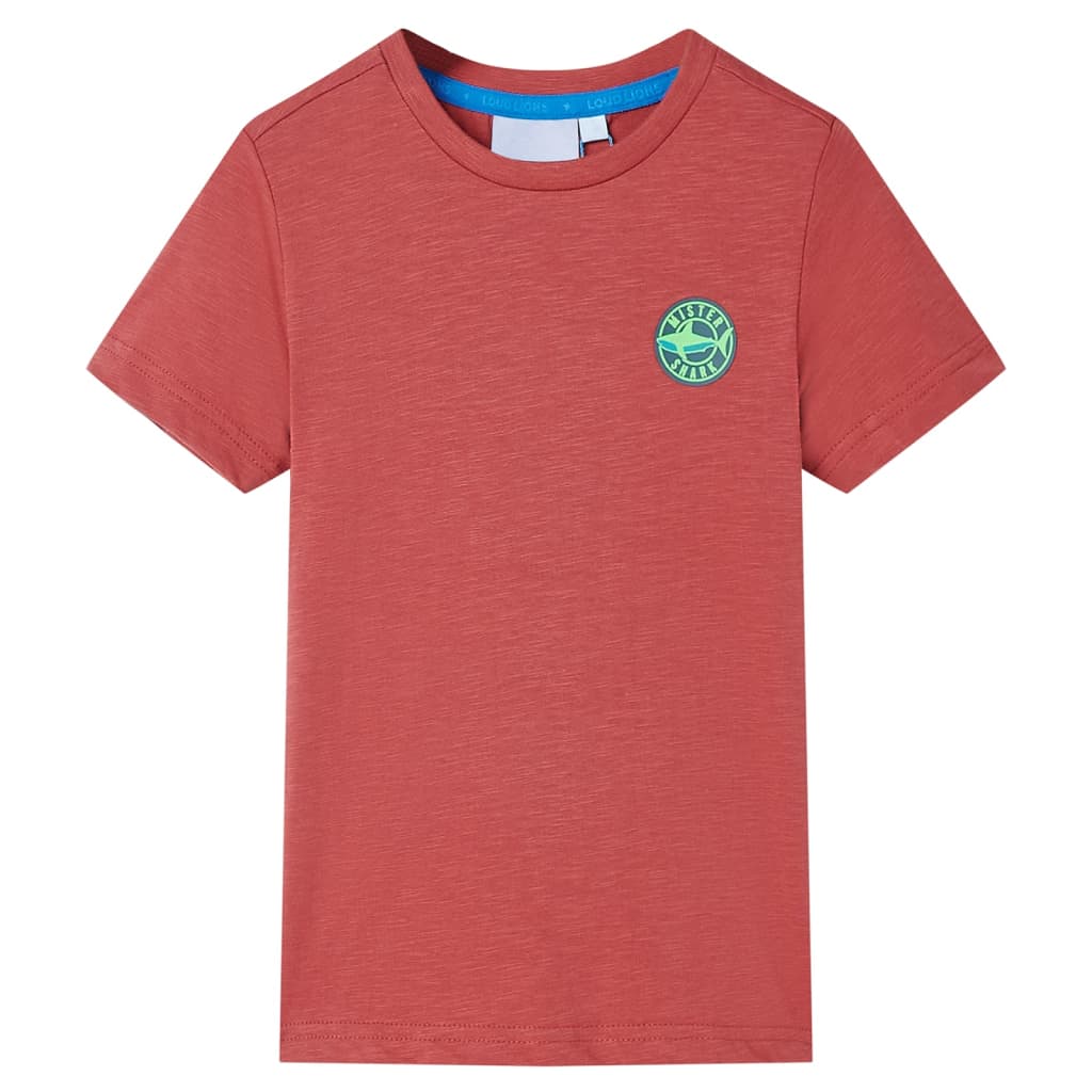 VidaXL Kindershirt 104 paprikafarben
