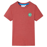 VidaXL Kindershirt 104 paprikafarben
