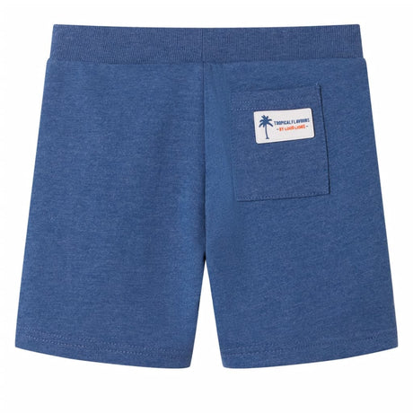 VidaXL Kindershorts mit Kordelzug 140 dunkelblau meliert