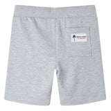 VidaXL Kindershorts mit Kordelzug 92 Grau
