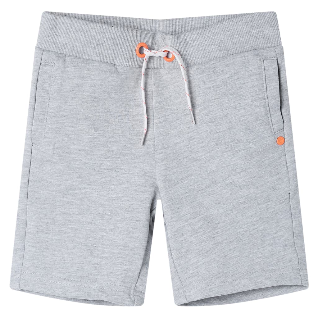 VidaXL Kindershorts mit Kordelzug 116 Grau