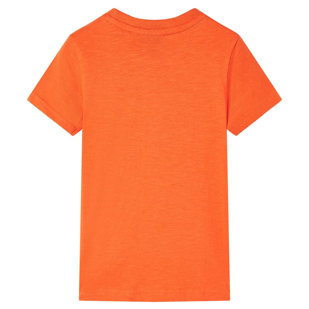 VidaXL Kindershirt 104 Dunkelorange