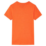 VidaXL Kindershirt 104 Dunkelorange