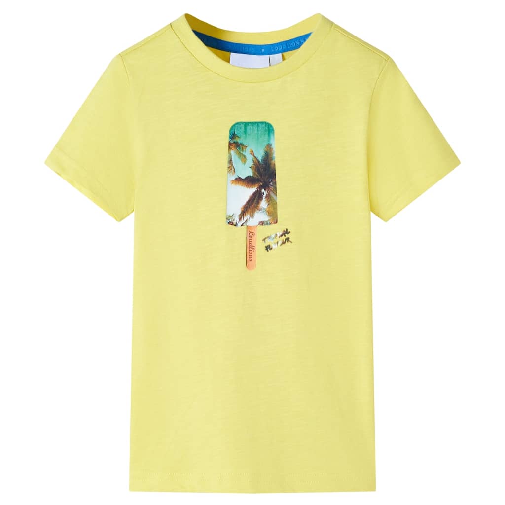 VidaXL Kindershirt 128 Gelb