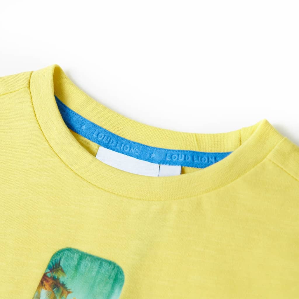 VidaXL Kindershirt 140 Gelb