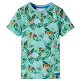 VidaXL Kindershirt 92 hellgrün gemischt