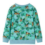 VidaXL Kinderpullover 128 hellgrün gemischt