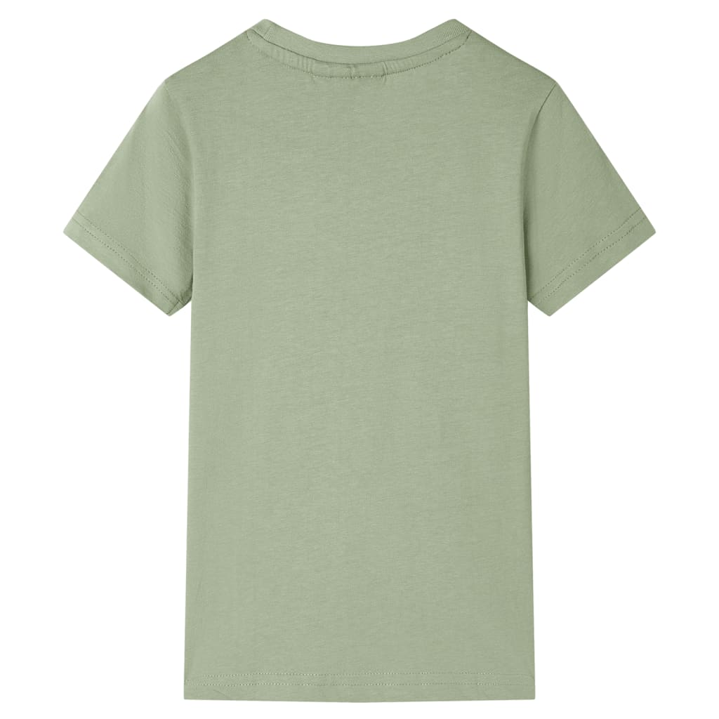 VidaXL Kinderhemd 116 helles Khaki